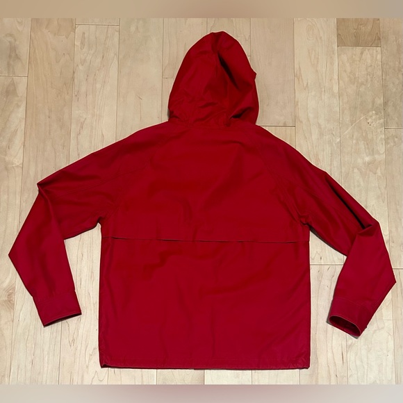 NWT Todd Snyder Sailing Dock Hooded Full Zip Jacket Red Made in USA - Picture 6 of 7
